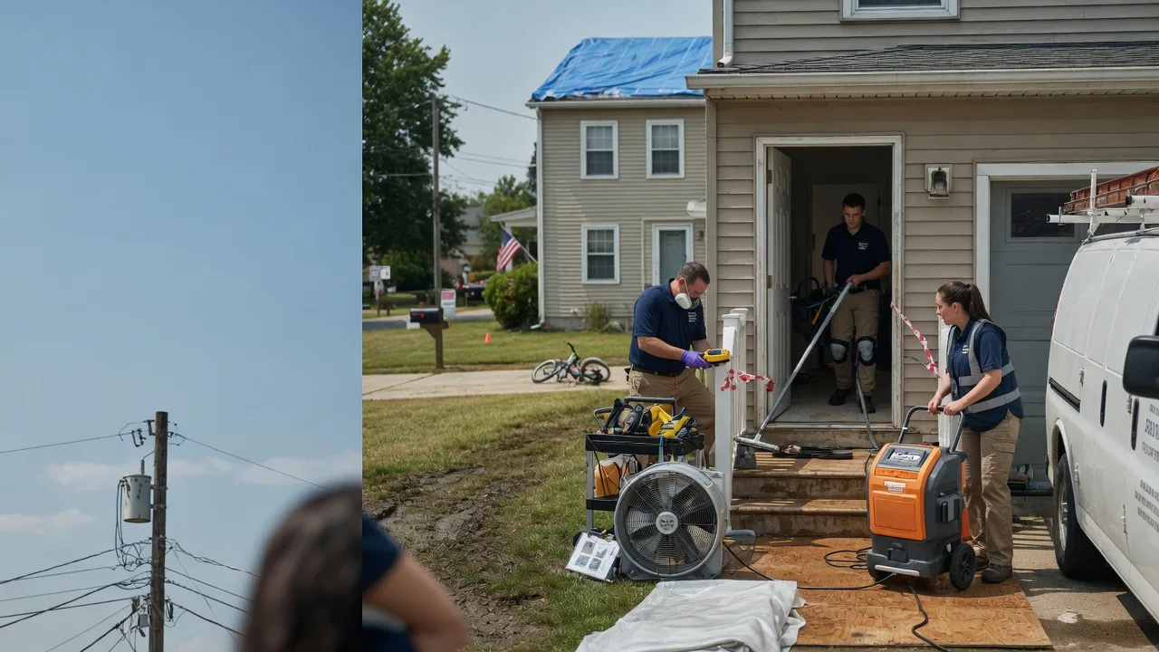Water Damage Repair in Hernshaw, WV near me